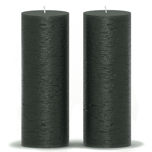 Swiece filarowe CANDWAX czarne 8" - zestaw 2 szt.