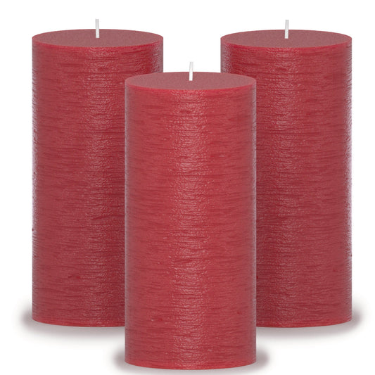 Swiece filarowe Bordeaux CANDWAX 6" - zestaw 3 szt.