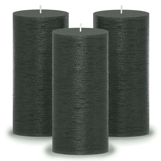 Swiece filarowe CANDWAX czarne 6" - zestaw 3 szt.