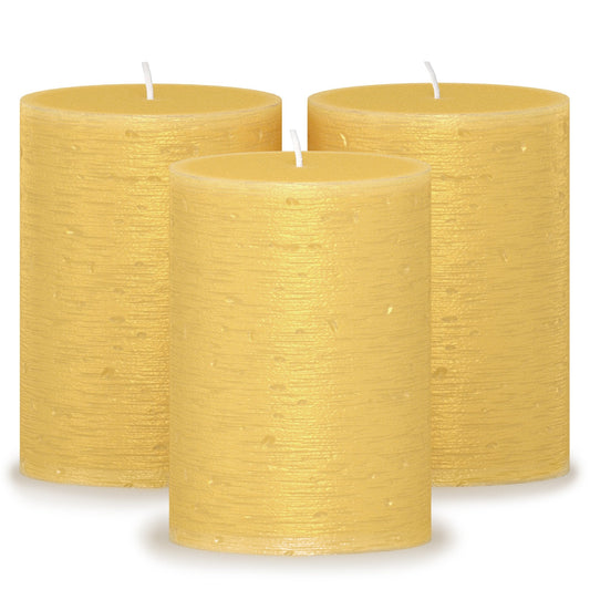 Swiece filarowe CANDWAX Gold 4" - zestaw 3 szt.