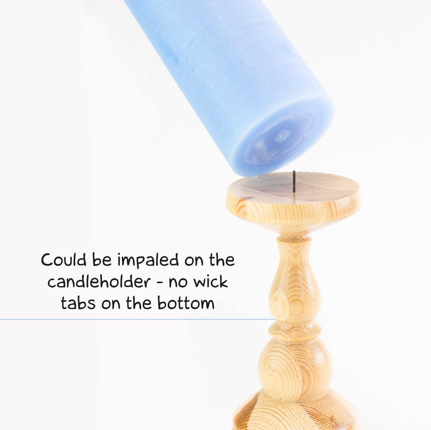 Swiece filarowe CANDWAX Baby Blue 3" - zestaw 3 szt.