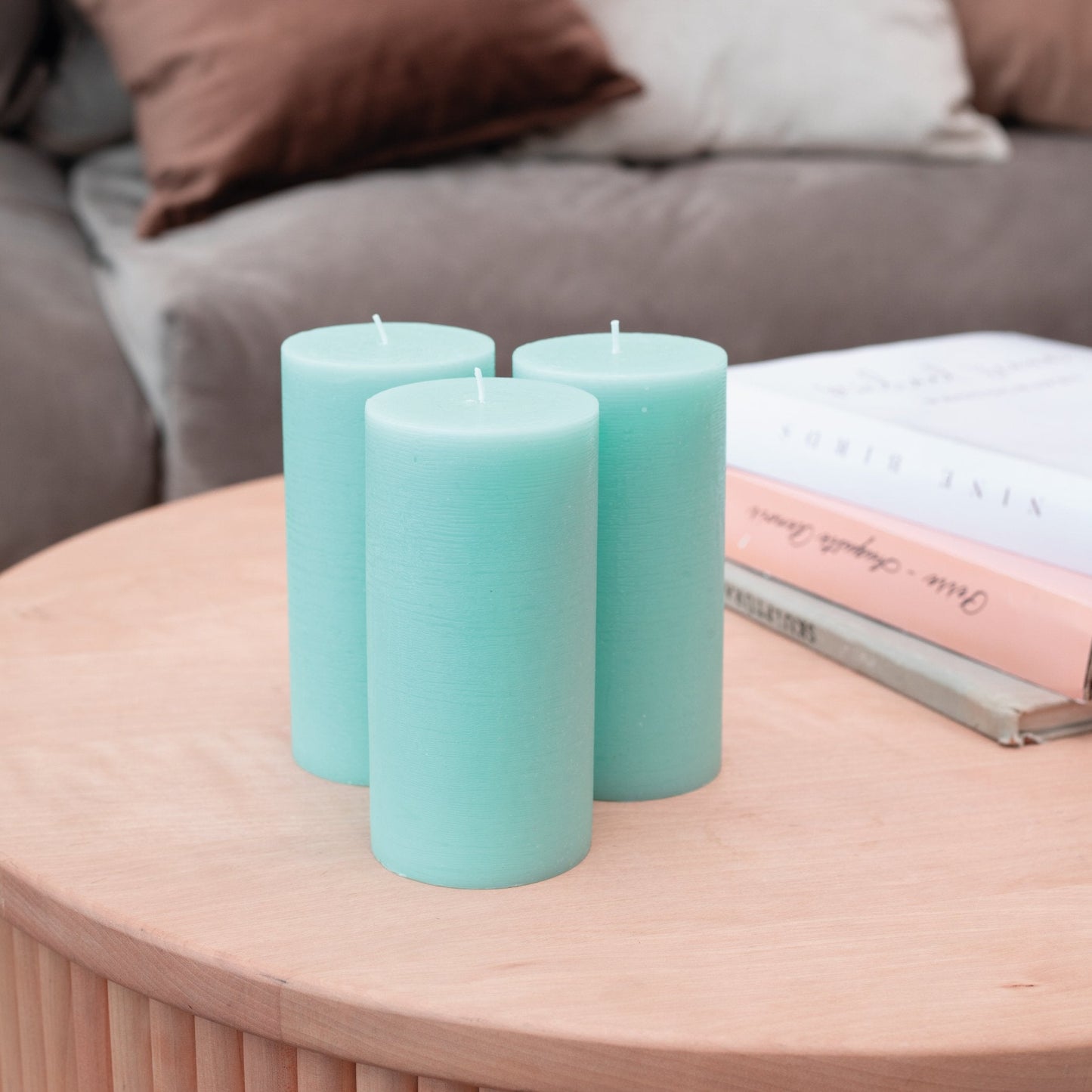 Swiece filarowe CANDWAX Light Turquoise 6" - zestaw 3 szt.