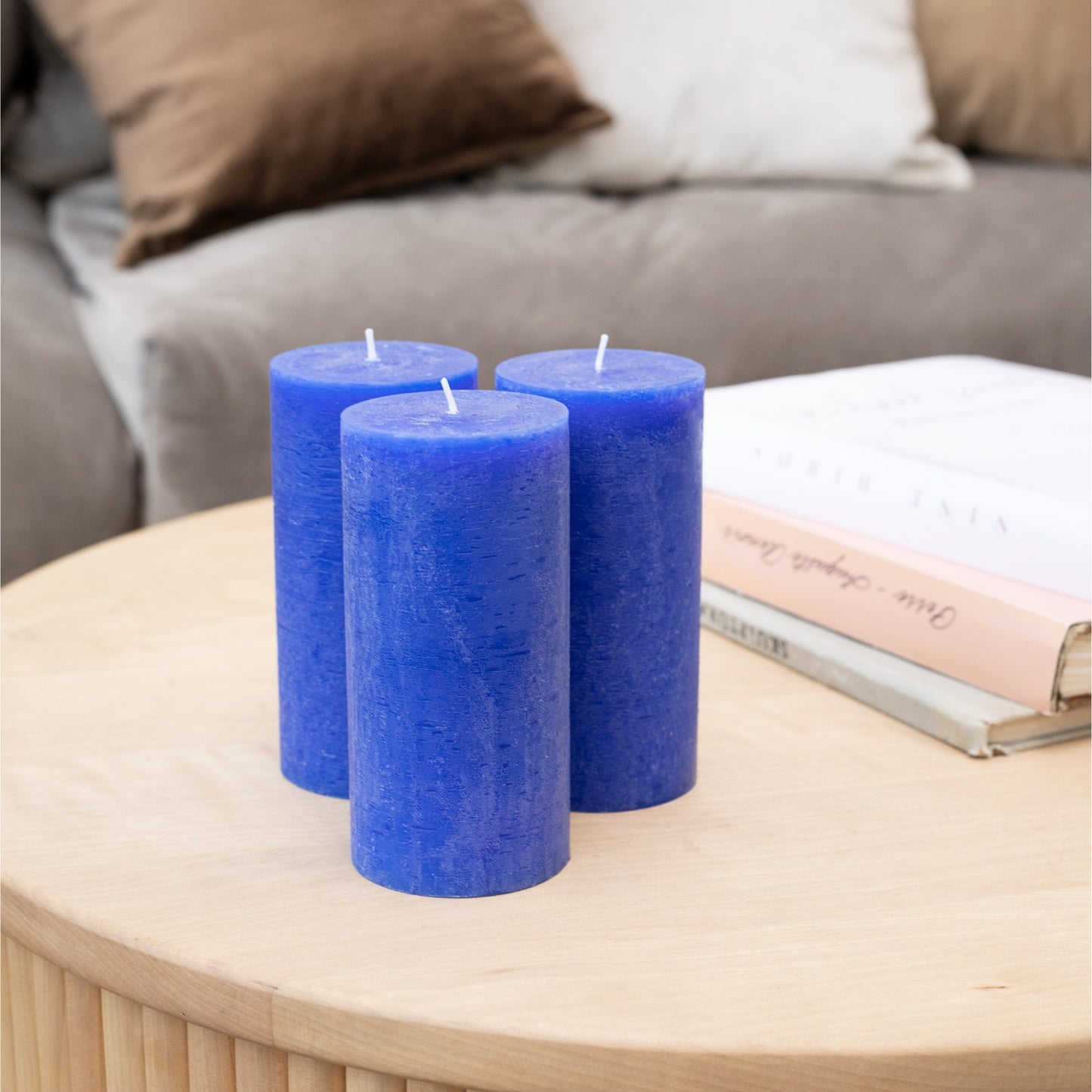 Swiece filarowe CANDWAX Blue 6" - zestaw 3 szt.