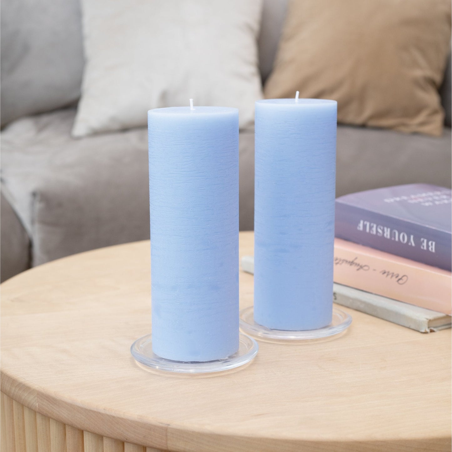 Swiece filarowe CANDWAX Baby Blue 8" - zestaw 2 szt.