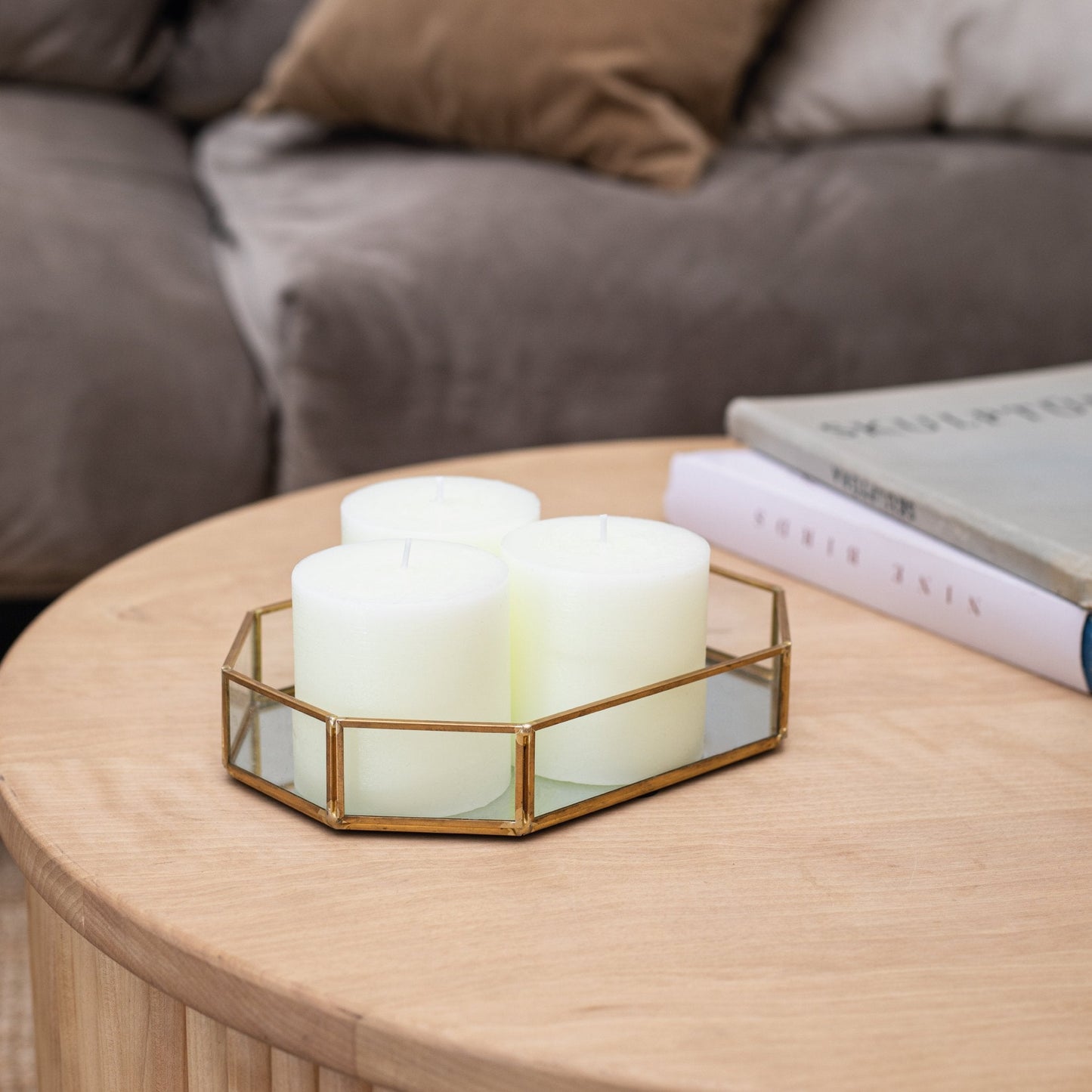 Swiece filarowe CANDWAX Ivory 3" - zestaw 3 szt.