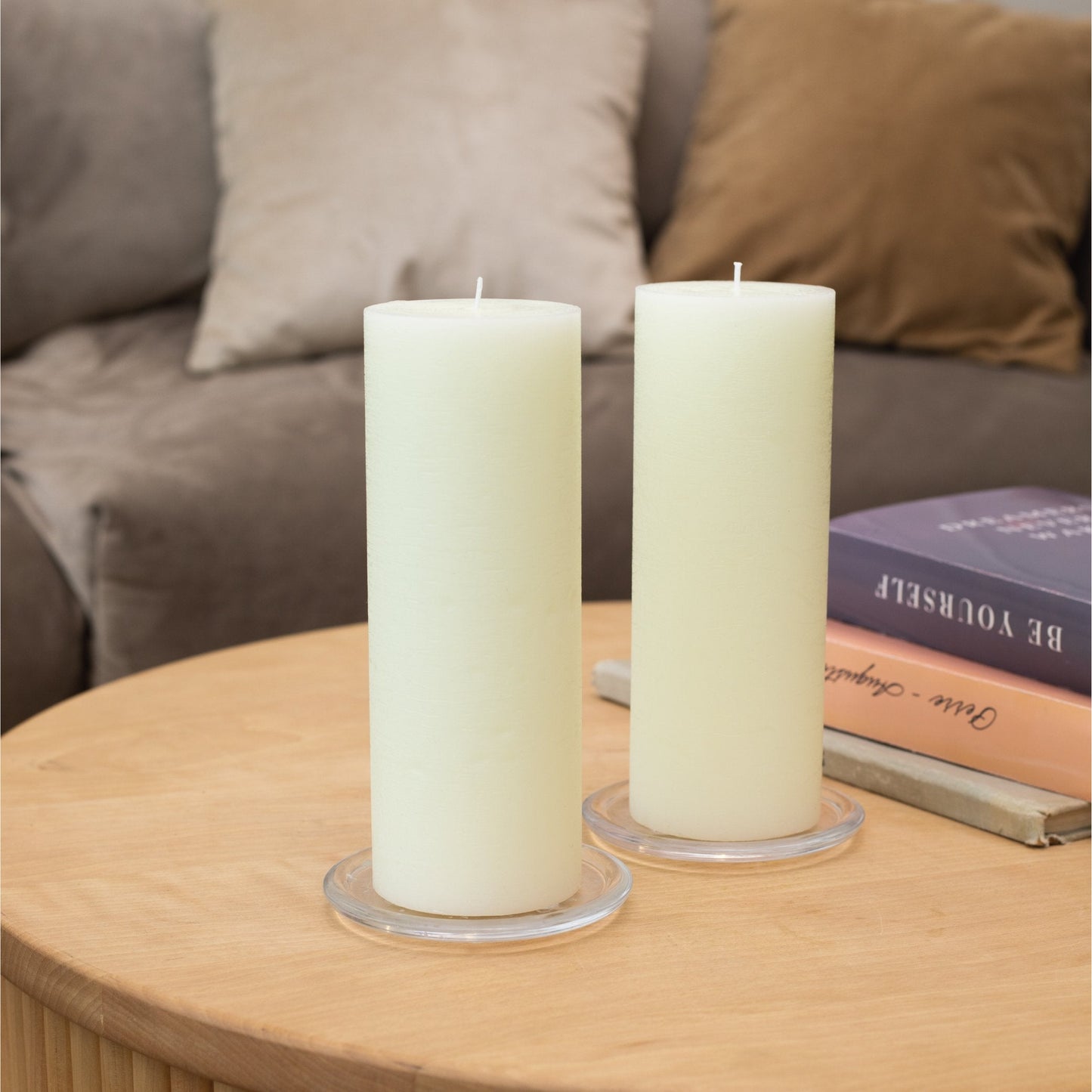 Swiece filarowe CANDWAX Ivory 8" - zestaw 2 szt.