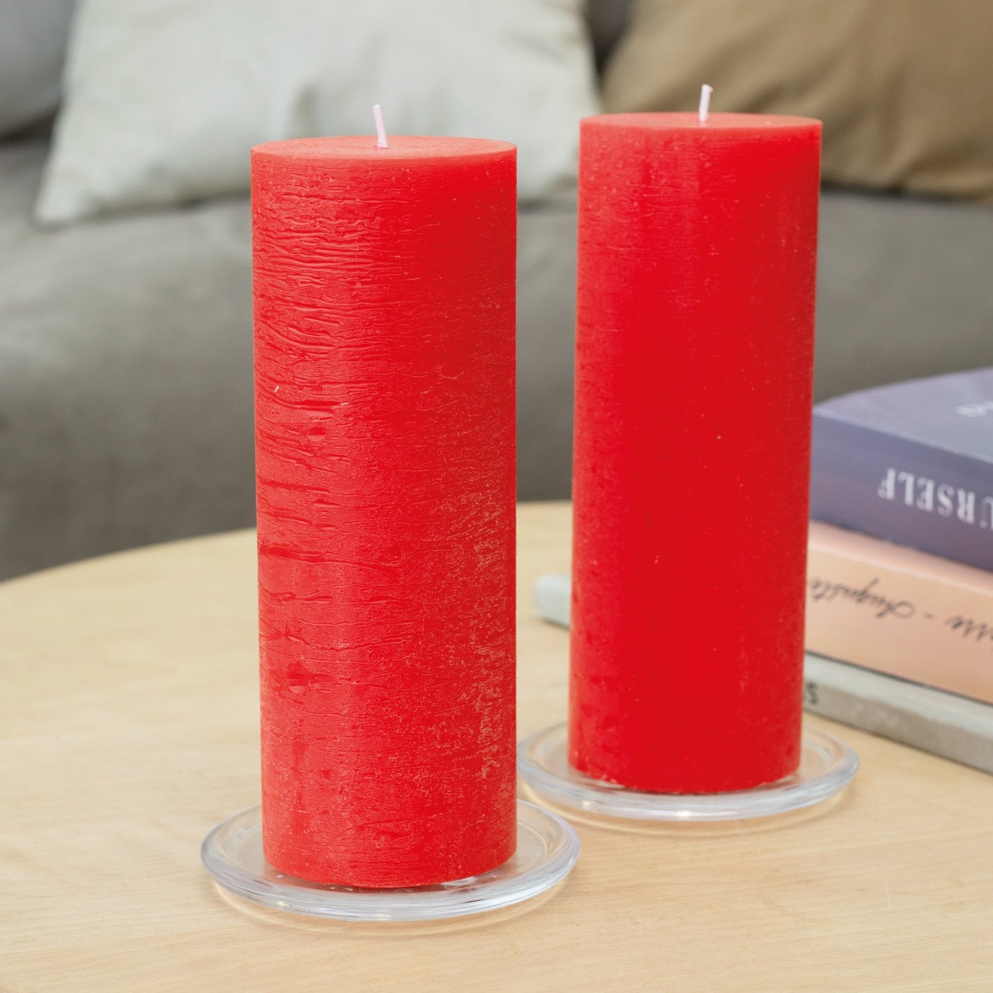 Swiece filarowe CANDWAX Red 8" - zestaw 2 szt.