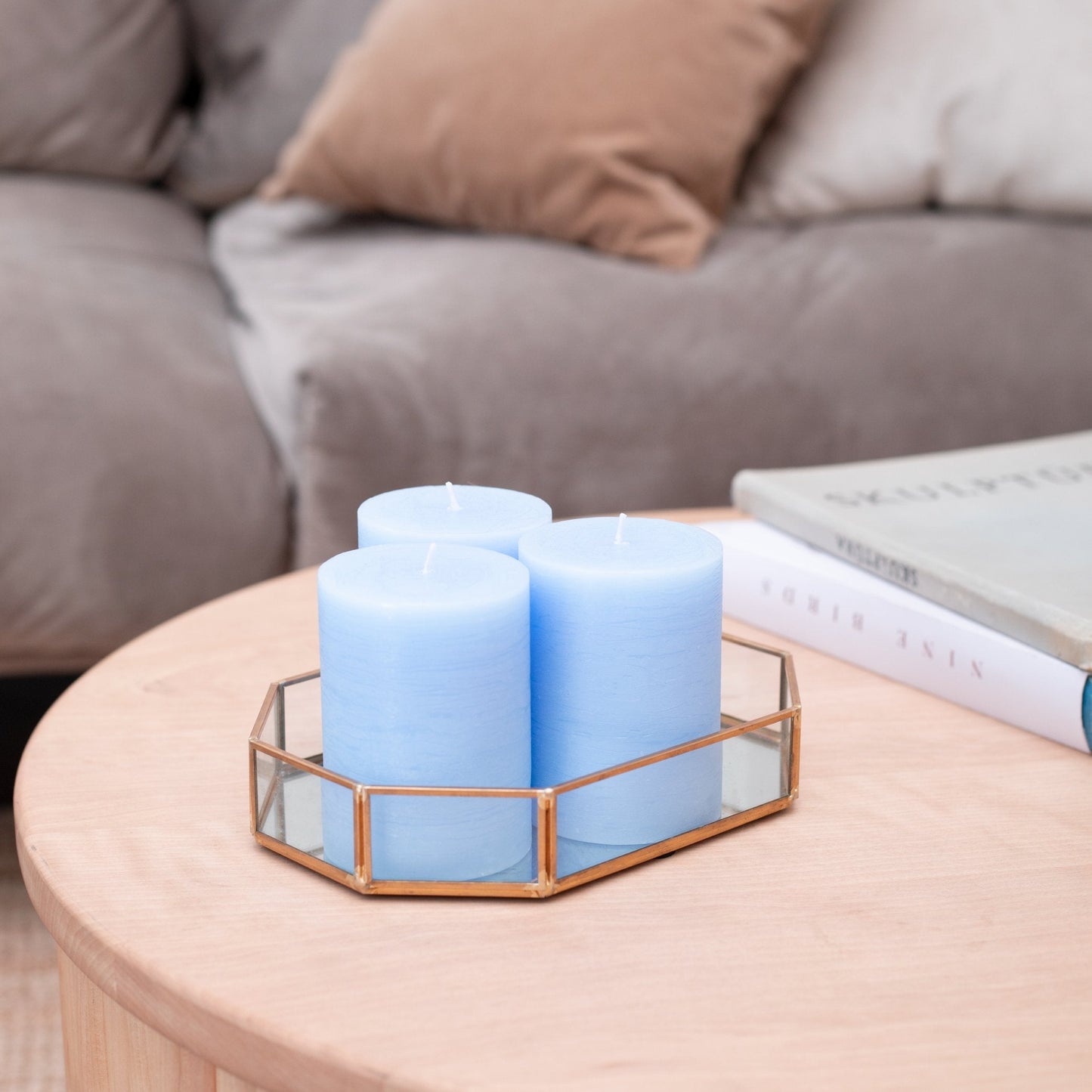Swiece filarowe CANDWAX Baby Blue 3" - zestaw 3 szt.