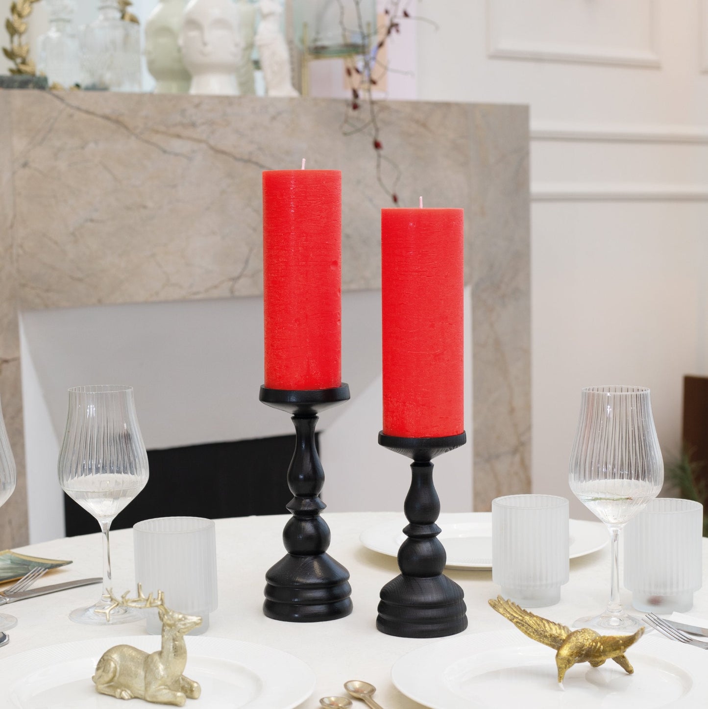 Swiece filarowe CANDWAX Red 8" - zestaw 2 szt.
