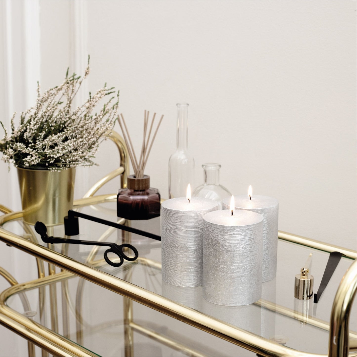 Swiece filarowe CANDWAX Sliver 3" - zestaw 3 szt.