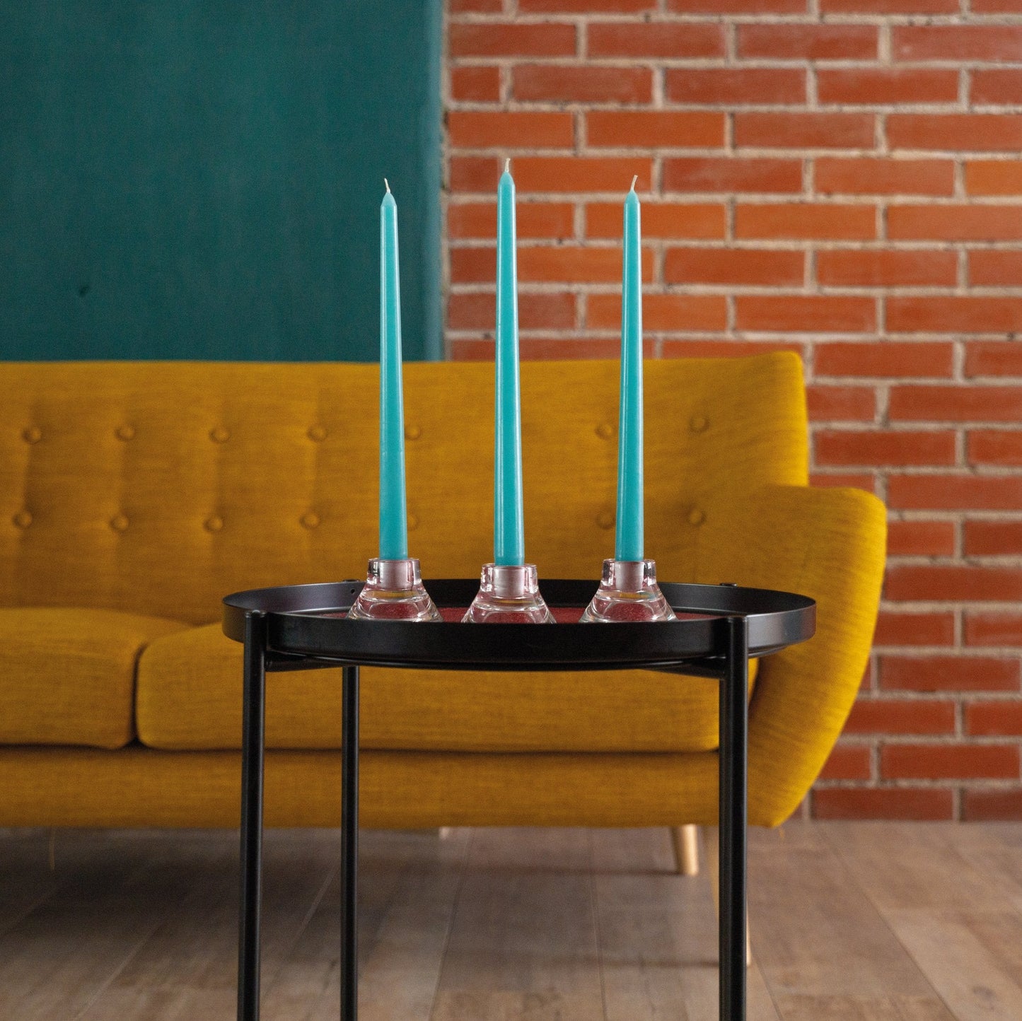 Swiece stozkowe CANDWAX Turquoise