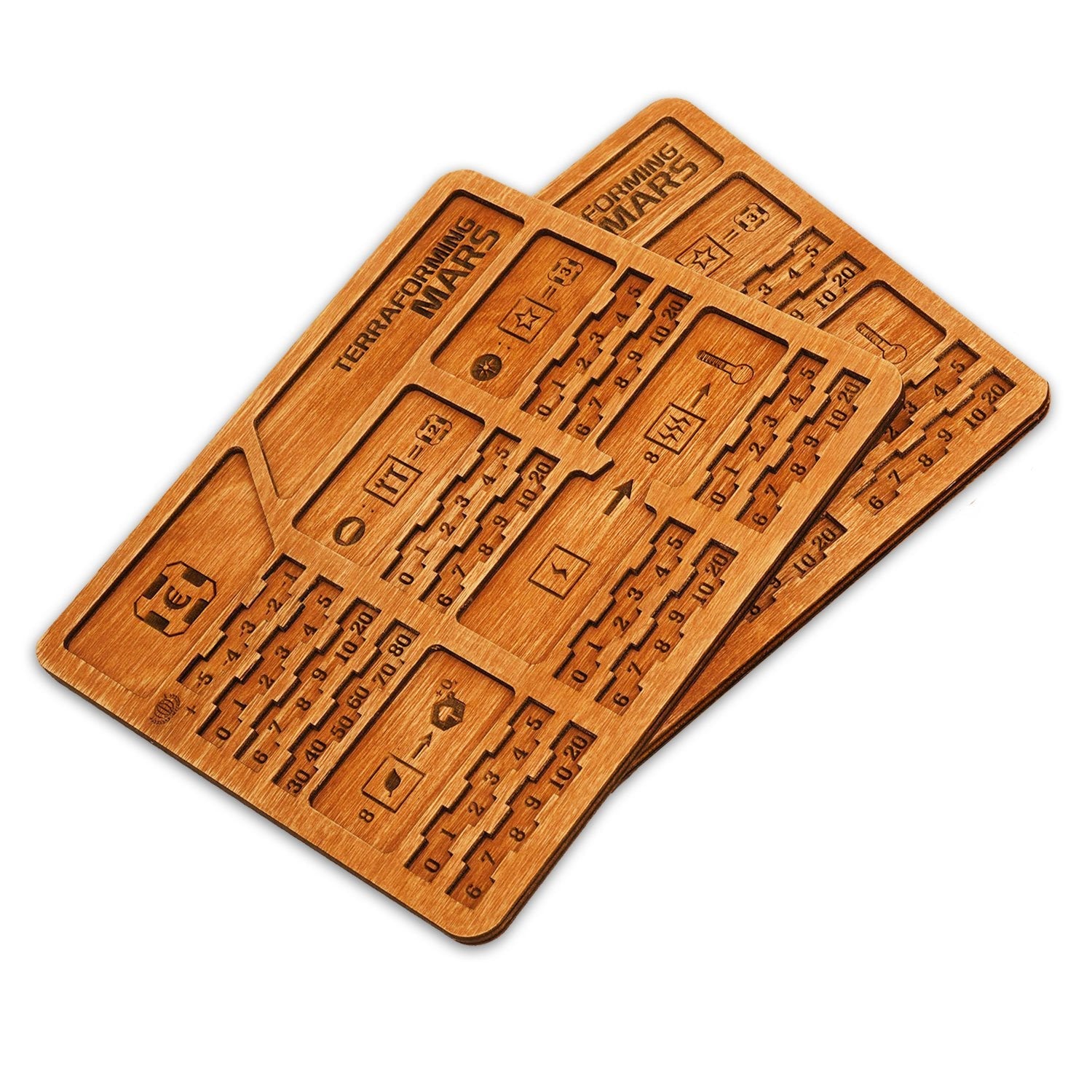Set or 2 Terraforming Mars  playmats for a better gaming experience.