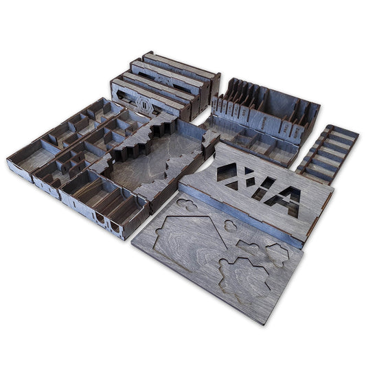 Wooden XIA Board Game Organizer by Smonex