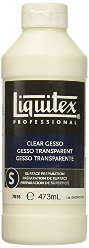 Przezroczysta masa gesso - 473 ml (16 uncji)