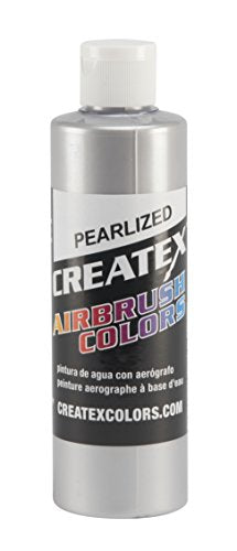 Createx Colors 5308-08 Farba do aerografu, 8 uncji, Perlowy Srebrny