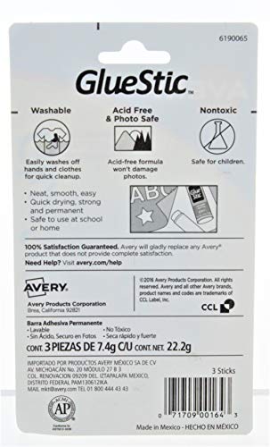 Kleje permanentne w sztyfcie [zestaw 3 szt.]