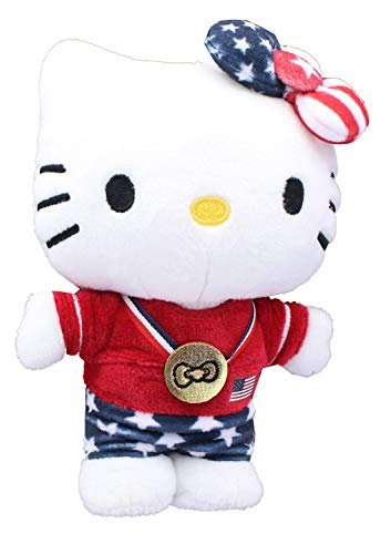 Hello Kitty Team USA Olympian Pluszowa Zabawka, Wysokosc 6 cali