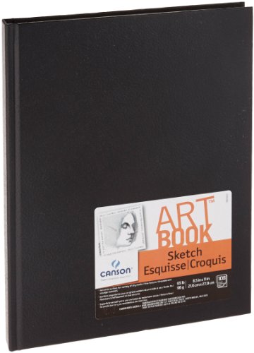 Canson Basic Sketch Book, 8-1/2" x 11", bialy (108 arkuszy)