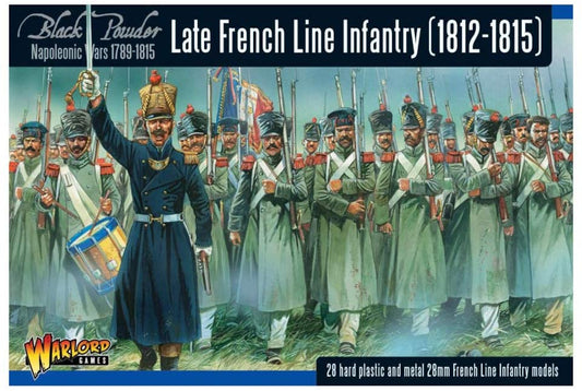 Czarny proch - pozna francuska piechota liniowa (1812-1815)
