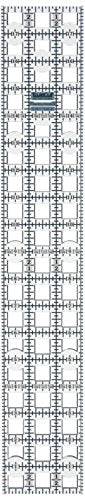 Linijka TrueCut 3"X18"-