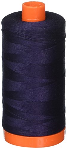 Mako Cotton Thread Solid 50wt 1422yds Bardzo ciemny granat