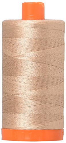 Nici bawelniane Aurifil Mako Solid 50wt 1422yds Antique Blush