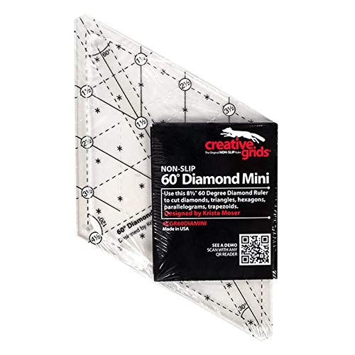 Linijka diamentowa Creative Grids 60 stopni Mini