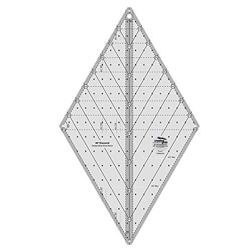Creative Grids USA Creative Grids 60 stopniowa diamentowa linijka