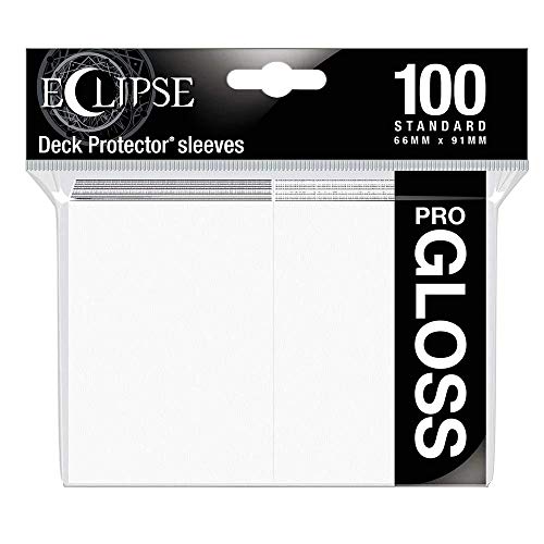 Rekawy Ultra Pro Eclipse Gloss Arctic White 100 sztuk