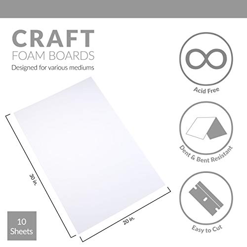 10PC pianka samoprzylepna 20"x30",