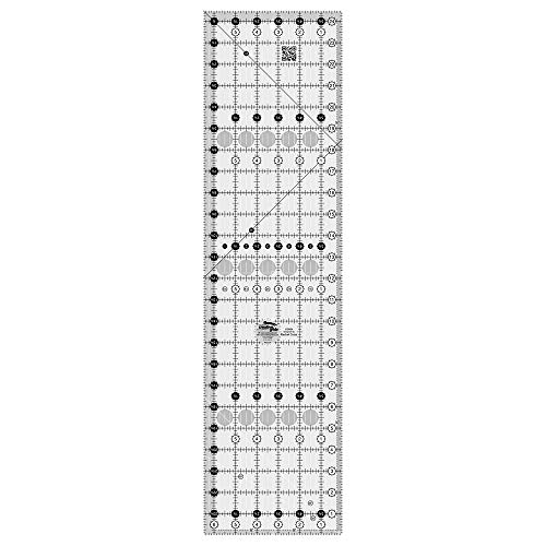 Linijka do pikowania Creative Grids USA Creative Grids 6-1/2in x 24-1/2in