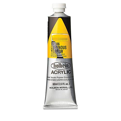 HOLBEIN HEAVY BODY ARTIST AKRYL SWIETLNY ZOlTY 2OZ