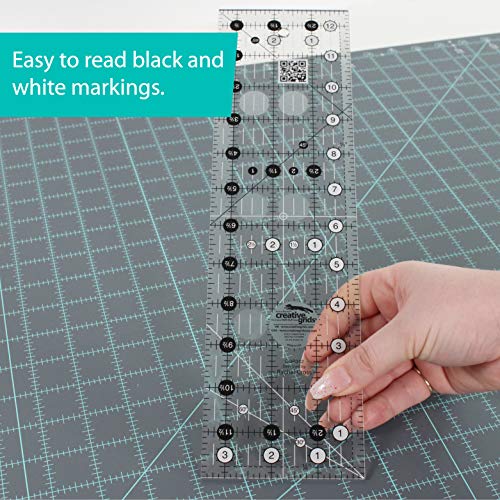 Linijka do pikowania Creative Grids USA Creative Grids 3-1/2in x 12-1/2in