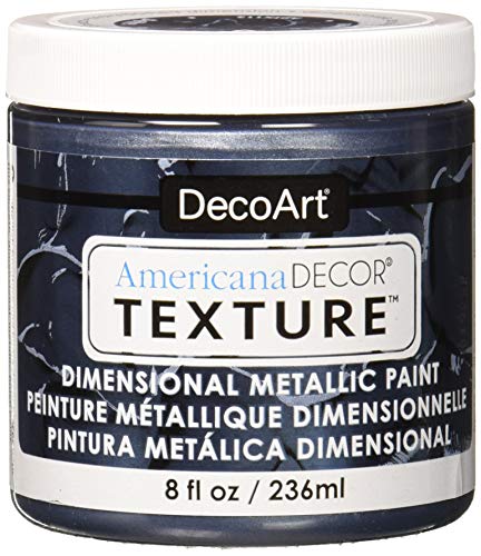 Decoart Americana Texture Metallics 8oz cyny