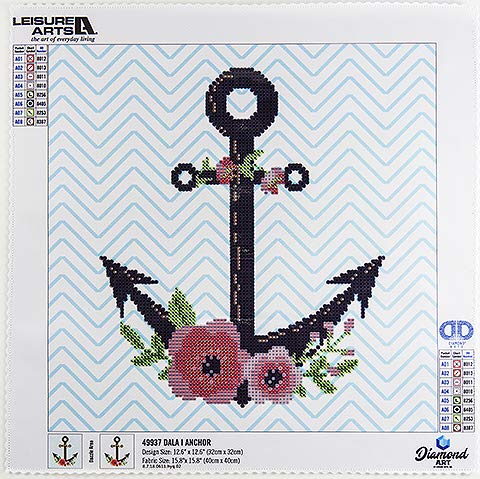 Zestaw do malowania diamentami 12x12" kotwica posrednia