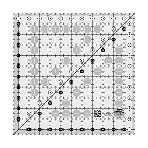 Linijka do patchworku Creative Grids 11-1/2 cala x 11-1/2 cala