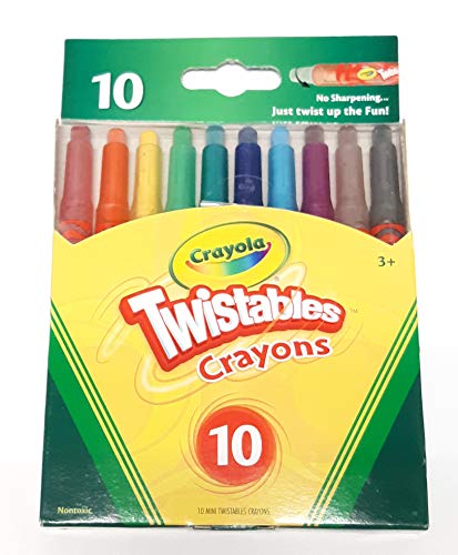 10 szt. Mini Twistables Kredki