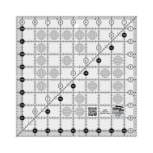 Linijka do patchworku Creative Grids 9-1/2in Square