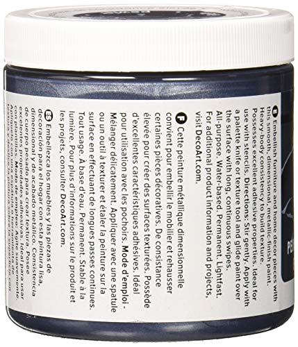 Decoart Americana Texture Metallics 8oz cyny