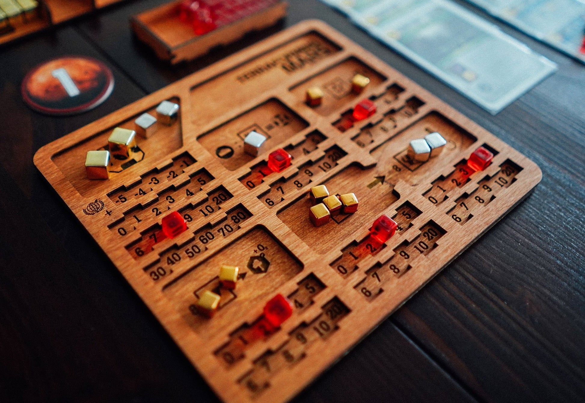 Our playmat will keep all of the game components in place.