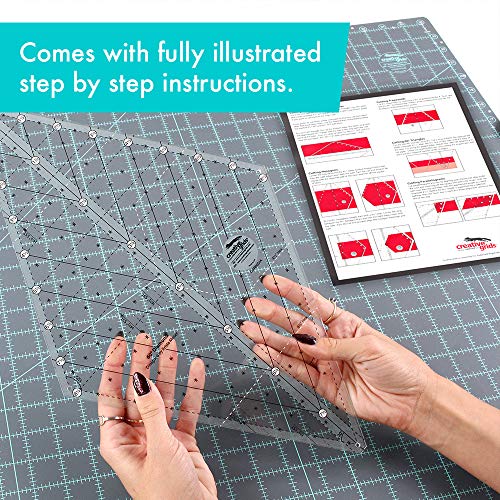 Creative Grids USA Creative Grids 60 stopniowa diamentowa linijka