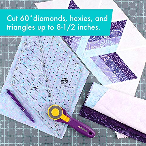 Creative Grids USA Creative Grids 60 stopniowa diamentowa linijka