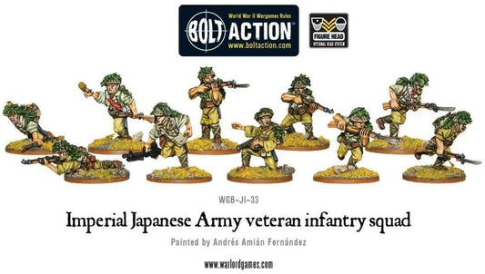 Bolt Action: Japonski oddzial weteranow piechoty