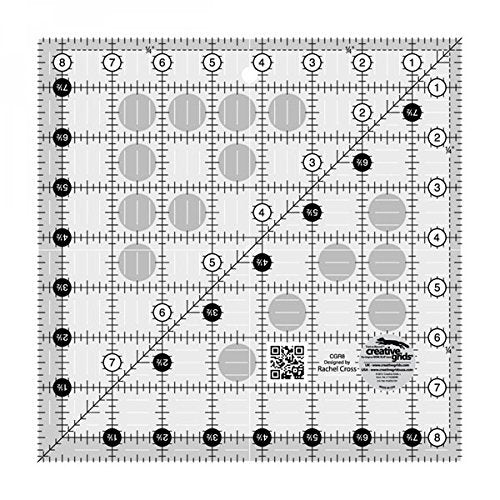 Linijka do pikowania Creative Grids 8-1/2in Square