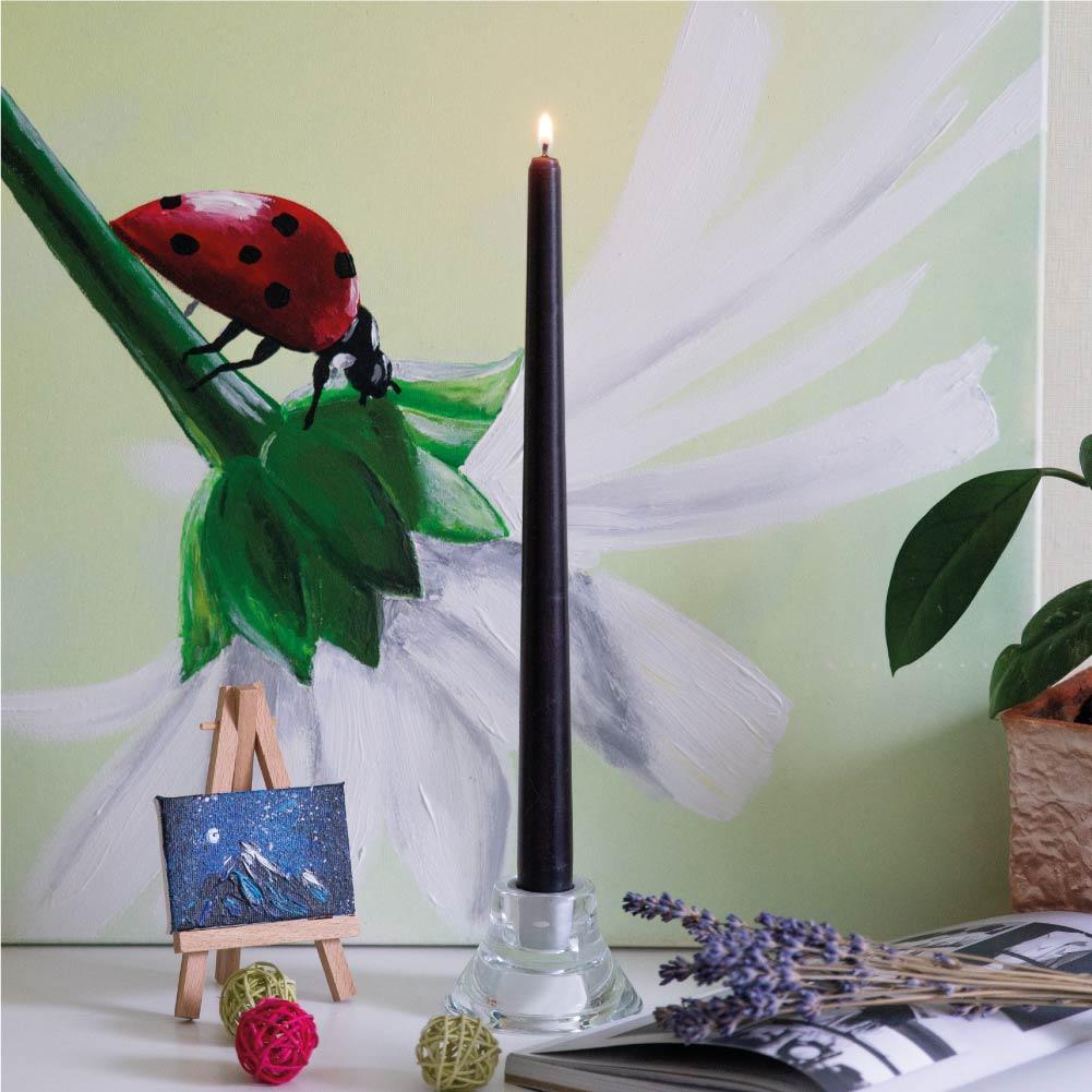 Swiece stozkowe CANDWAX Coal Green