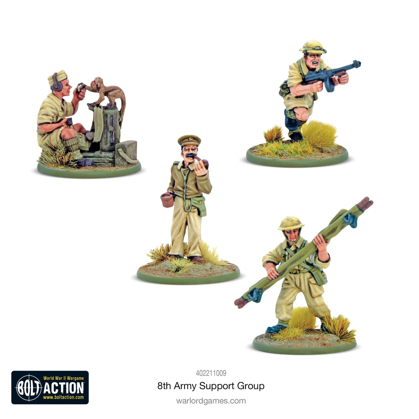 Bolt Action: Brytyjska 8. Grupa Wsparcia Armii