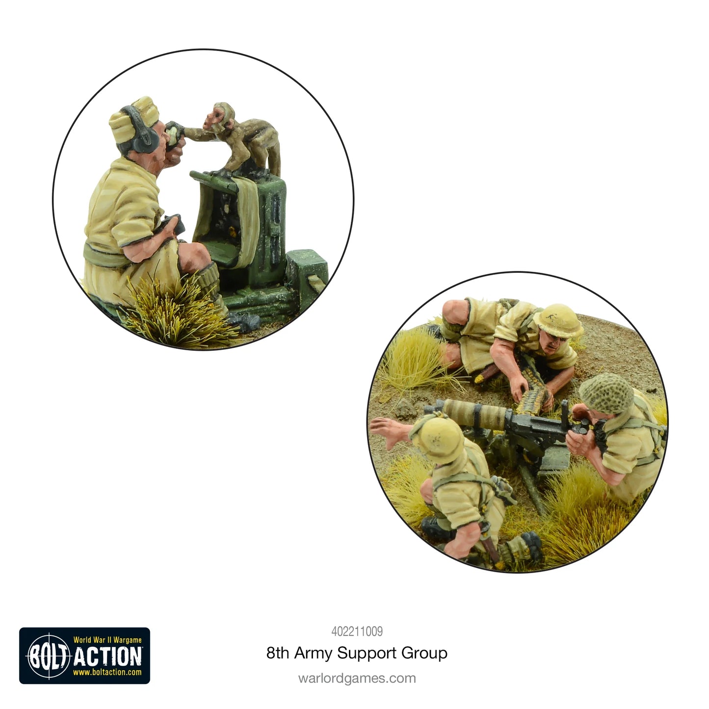 Bolt Action: Brytyjska 8. Grupa Wsparcia Armii