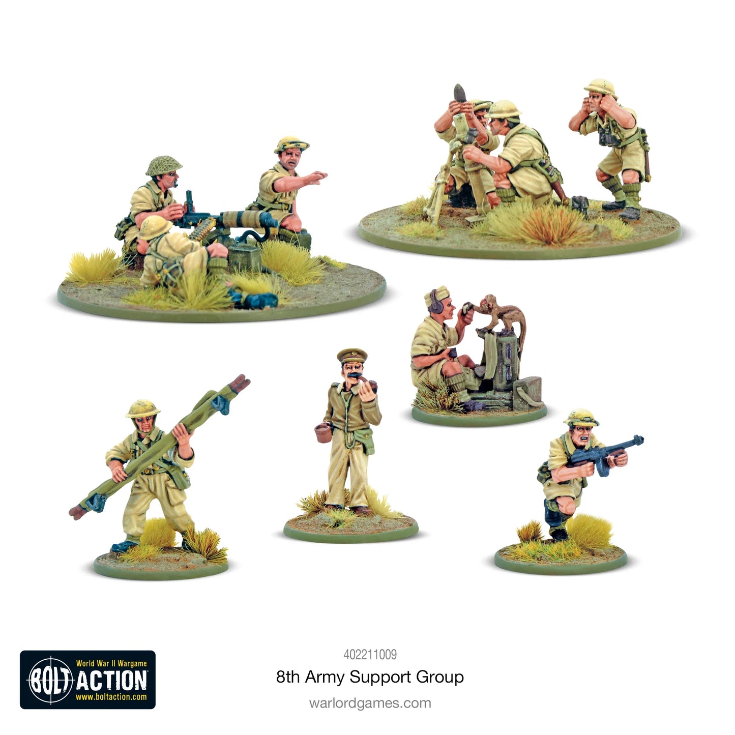 Bolt Action: Brytyjska 8. Grupa Wsparcia Armii