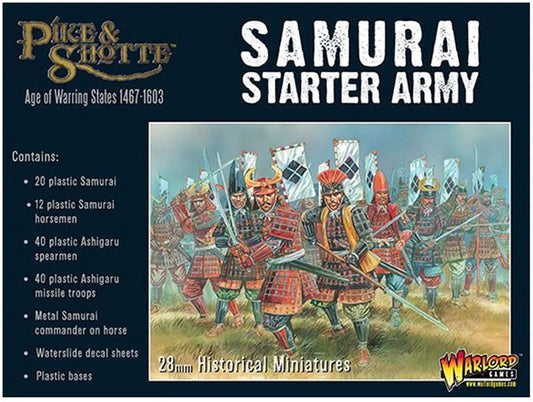Gry Pike & Shotte Warlord Games, Armia Startowa Samurajow