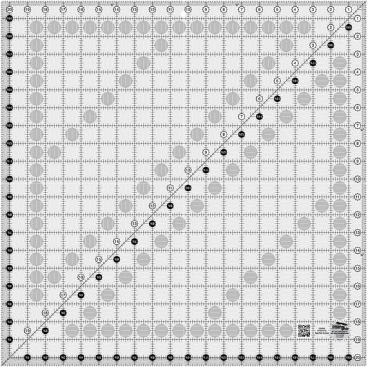 Linijka do pikowania Creative Grids 20-1/2in Square - CGR20 - UZYWANA